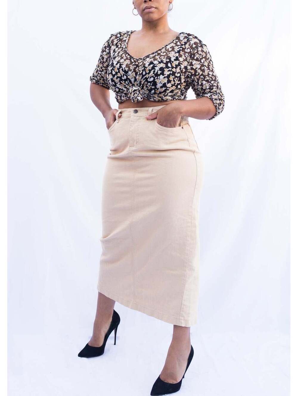 Denim & Co Denim Skirt